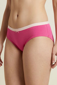 Zivame Anti-Microbial Low Rise Full Coverage Hipster Panty (Pack of 3) - Multicolor — thumbnail 11